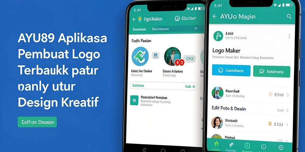 Tampilan antarmuka aplikasi AYU89 yang intuitif dan modern.