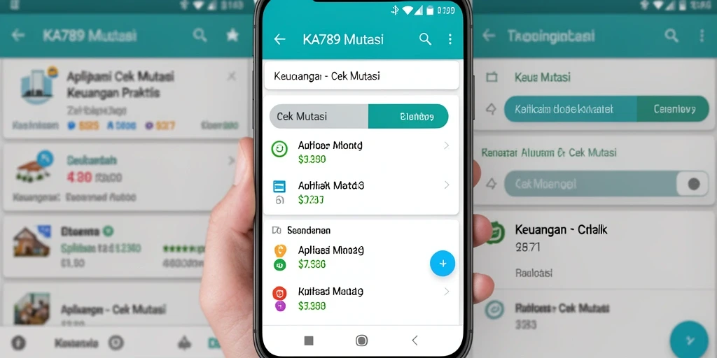 Tampilan antarmuka KA789 untuk Cek Mutasi yang informatif dan mudah dipahami.