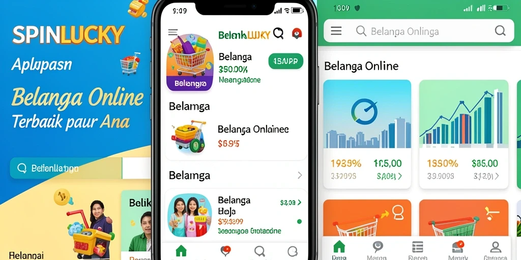 Antarmuka pengguna SPINLUCKY yang mudah dipahami dan menarik.