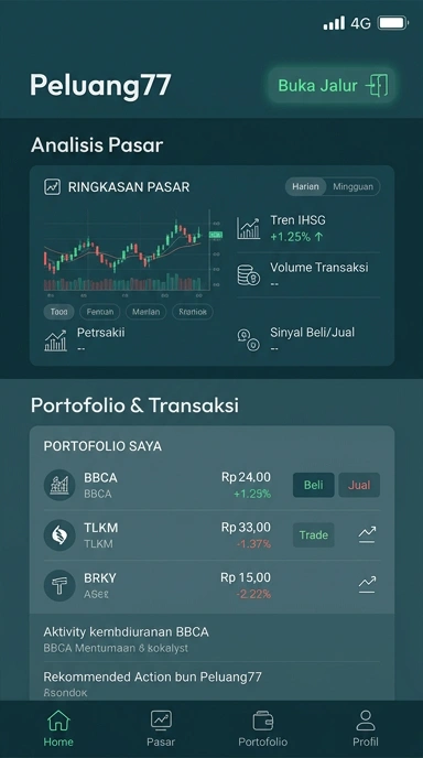 Link Alternatif Peluang77 Terpercaya untuk Pengguna Android
