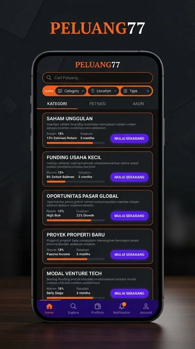 Cara Mudah Buat Akun Baru Peluang77